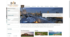 Desktop Screenshot of destinationslinkhospitality.com